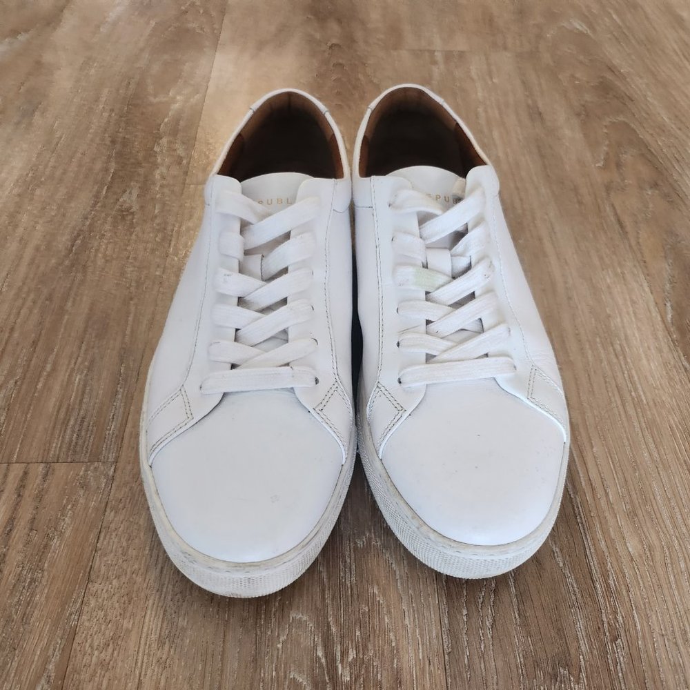 NEW REPUBLIC KURT LEATHER SNEAKER - Men - Size US 9